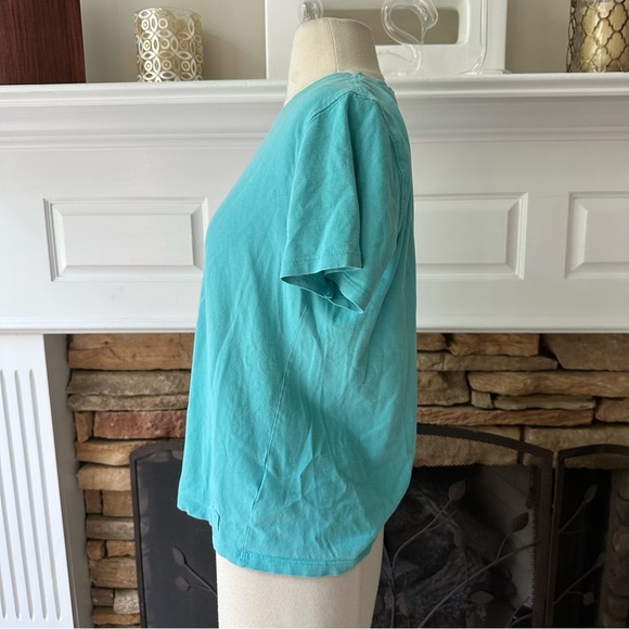 Life is Good 30-A turquoise tee size small - Picture 3 of 8